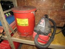 Grease Rag 10 Gallon Waist Can