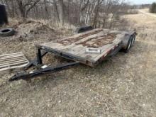16ft Tandem Axle Car Hauler Trailer