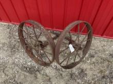 2-Steel Wheels, 26inch