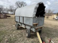 Minnesota #125 Flare Box, Made into Covered Wagon