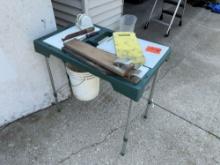Fish Cleaning Table and Items