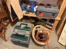 Contents in Corner of Basement