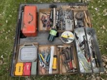 Pallet of Tools and shop
