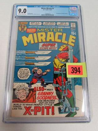 Mister Miracle #2 (1971) Key 1st App. Granny Goodness Cgc 9.0