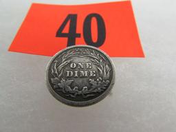 1904 Us Barber Dime