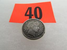 1904 Us Barber Dime