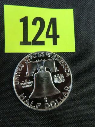 1960-Proof Franklin Half