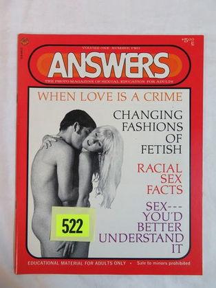 Answers #2/1971/Mens Magazine