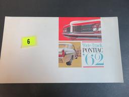 1962 Pontiac Wide Trac Auto Brochure
