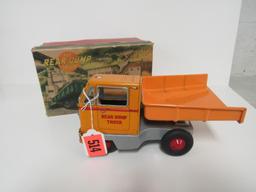 Outstanding Bandai Japan BC-312 Tin Friction Rear Dump Truck MIB