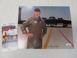 Chuck Yeager Signed Photo W/JSA COA