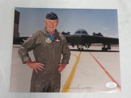 Chuck Yeager Signed Photo W/JSA COA