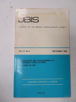 (Space Exploration) JBIS Journal Lot of (2)