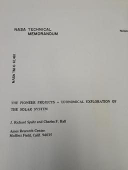 (2) 1970's NASA Technical Memo Reports