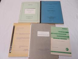 Group of (5) NASA Contractor Reports