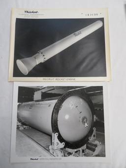 Lot of (16) Rocket Engine Test Fire Photos