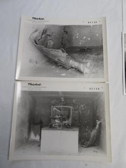 Lot of (16) Rocket Engine Test Fire Photos
