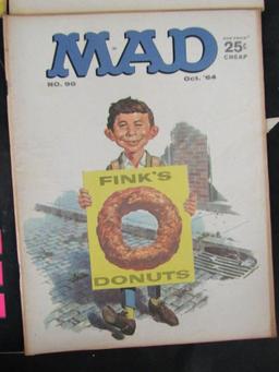 MAD Magazine Silver Age Lot of (4)