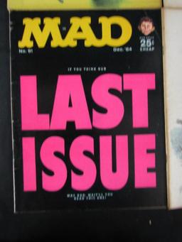 MAD Magazine Silver Age Lot of (4)