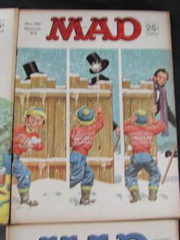 MAD Magazine Silver Age Lot of (4)