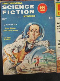 (6) 1950's Pulps with Emsh Covers