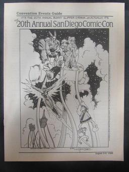San Diego Comicon 1989 Program