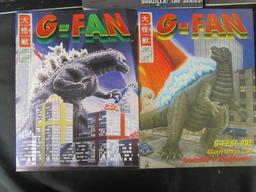 G-Fan Godzilla Fanzine Group of (5)
