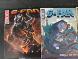 G-Fan Godzilla Fanzine Group of (5)