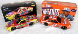 (2) Dale Earnhardt Sr. 1:24 Diecast- Peter Max, Wheaties