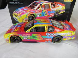 (2) Dale Earnhardt Sr. 1:24 Diecast- Peter Max, Wheaties