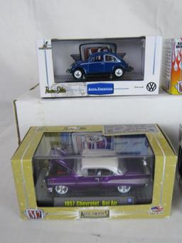 Lot (6) M2 Machines 1:64 Diecast MIB- Volkswagen, Firebird, Bel Air