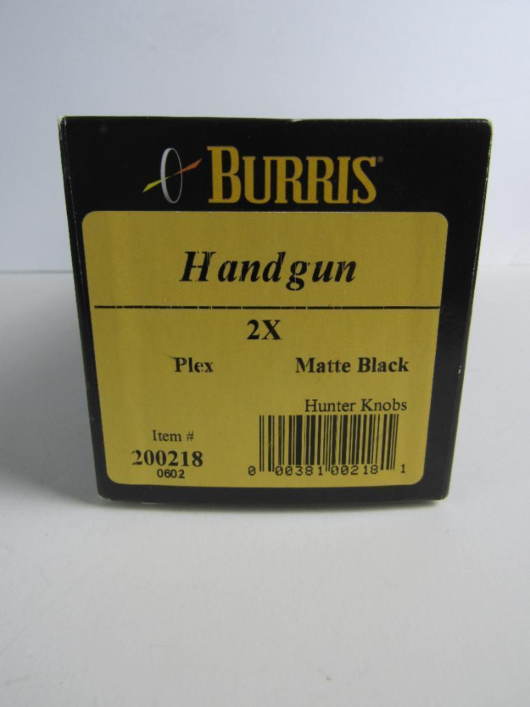 Burris no. 200218 Handgun Scope 2X