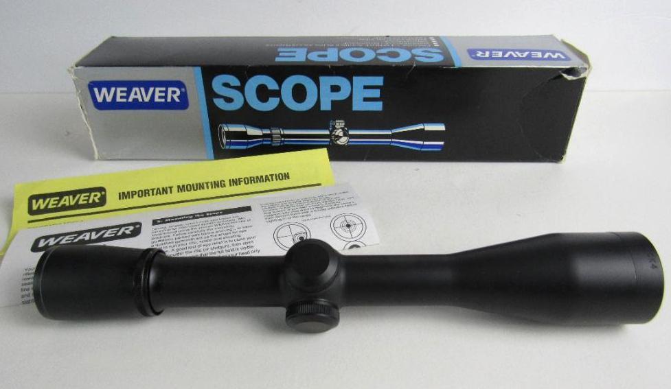 Weaver Model K4 Rifle Scope 4x