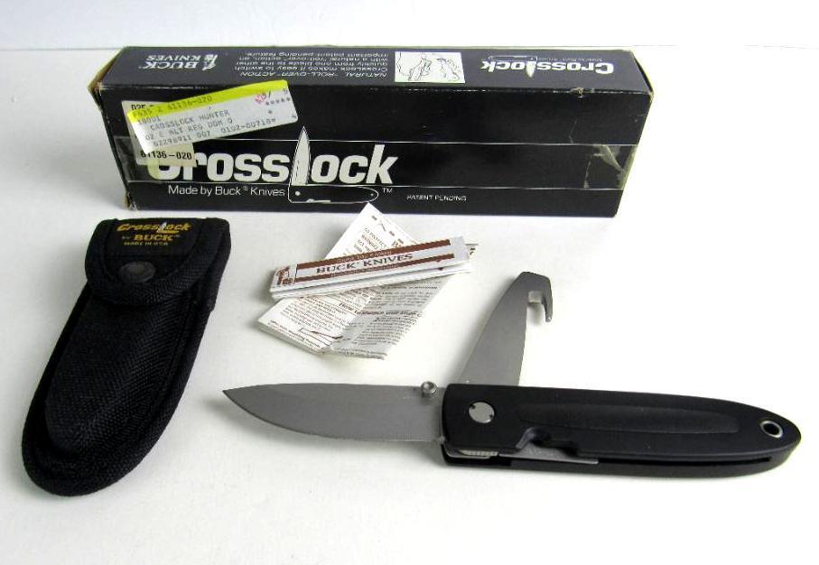 Buck Crosslock 180 Folding Knife