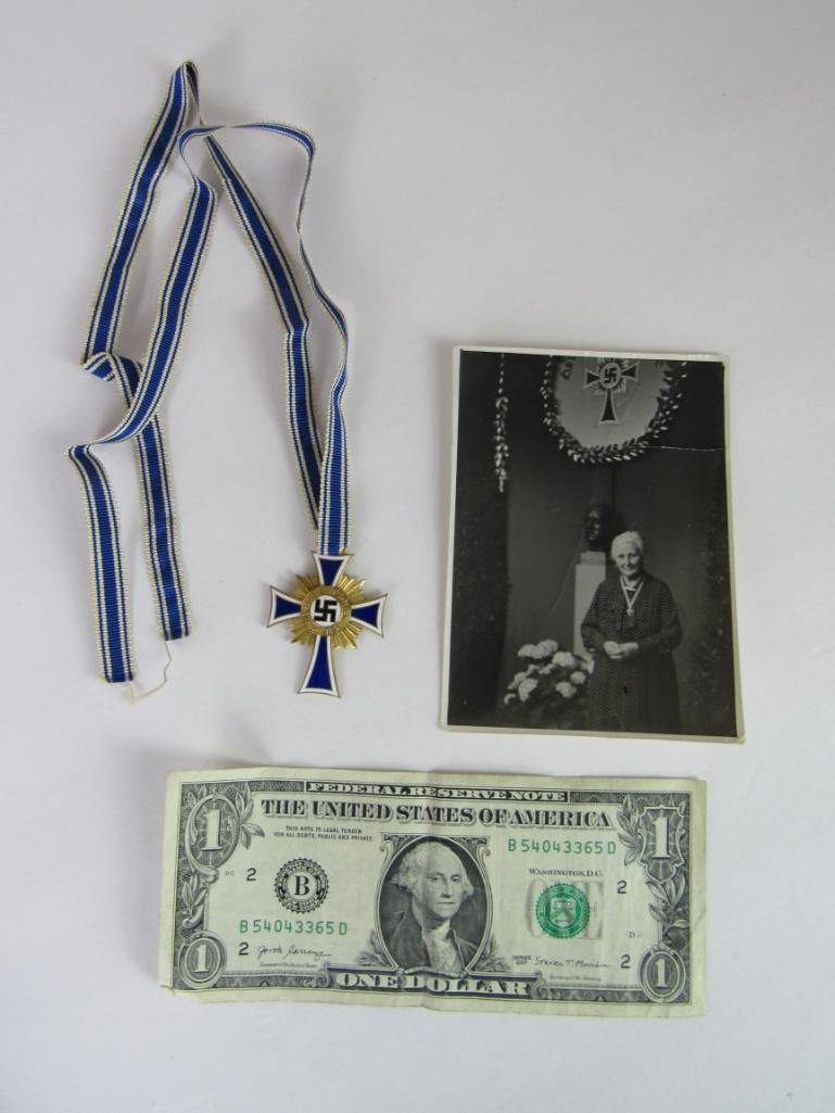 Nazi Mother's Cross Medal Group