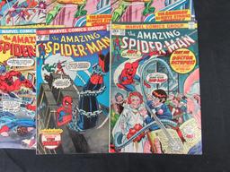 Amazing Spider-Man Bronze Age Lot 131, 147, 148, 150, 154, 154, 155, 162