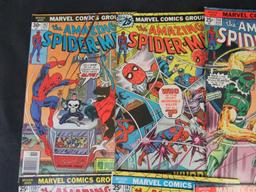 Amazing Spider-Man Bronze Age Lot 131, 147, 148, 150, 154, 154, 155, 162