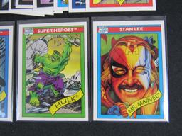 Vintage 1990 Impel Marvel Universe Series 1 Complete Trading Card Set (1-162)