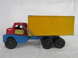 Antique Husky Toys 12" Pressed Steel Dump Truck