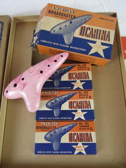 Excellent WWII Era Gretsch Ocarina Boxed Set