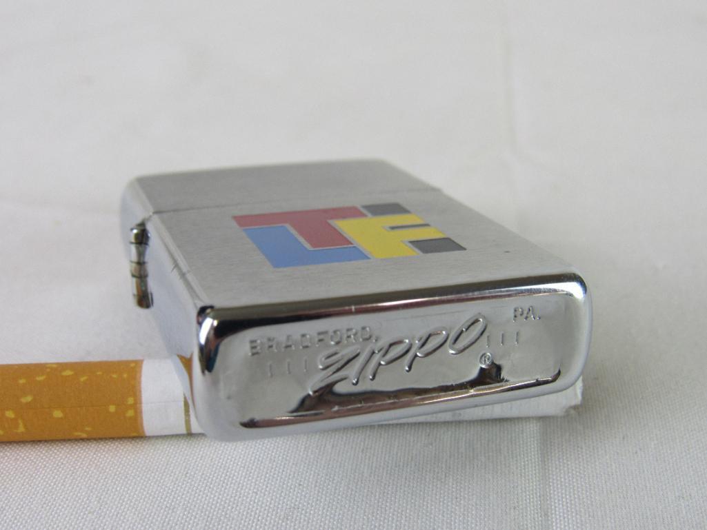 Un-Used 1968 LTF Advertising Zippo Lighter MIB