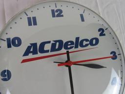 Vintage AC Delco Pam Style Bubble Clock 12"