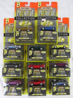 Lot (11) 1995 Matchbox 1:64 Premiere Collection