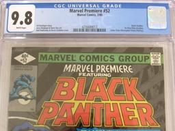 Marvel Premiere #52 (1980) Bronze Age Black Panther vs. KKK CGC 9.8 Gem!