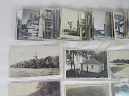 Lot (70+) Antique Real Photo Postcards RPPC- All Wisconsin