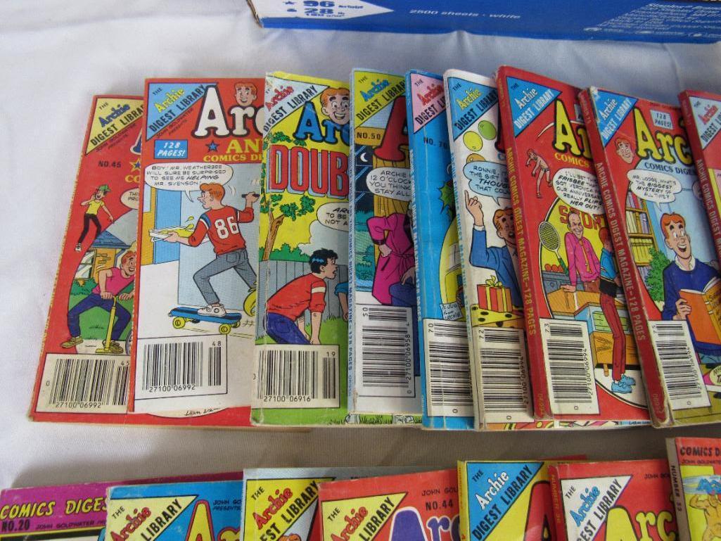 Huge Lot (50+) Vintage Archie Related Digest Size Issues (Betty Veronica Jughead)