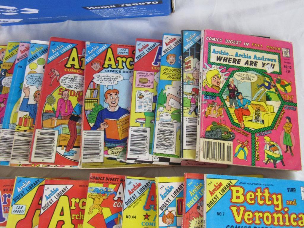 Huge Lot (50+) Vintage Archie Related Digest Size Issues (Betty Veronica Jughead)