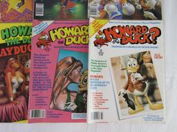 Howard the Duck Magazine Lot (1979) #1, 2, 4, 5, 6, 7, 8, 9