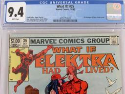 What If #35 (1982) "Elektra had Lived?" Bronze Age Newsstand Marvel CGC 9.4