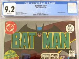 Batman #287 (1977) Bronze Age Classic Penguin Appearance CGC 9.2